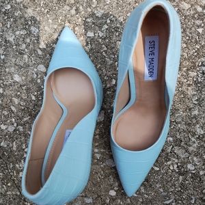 Steve Madden vala blue stilettos